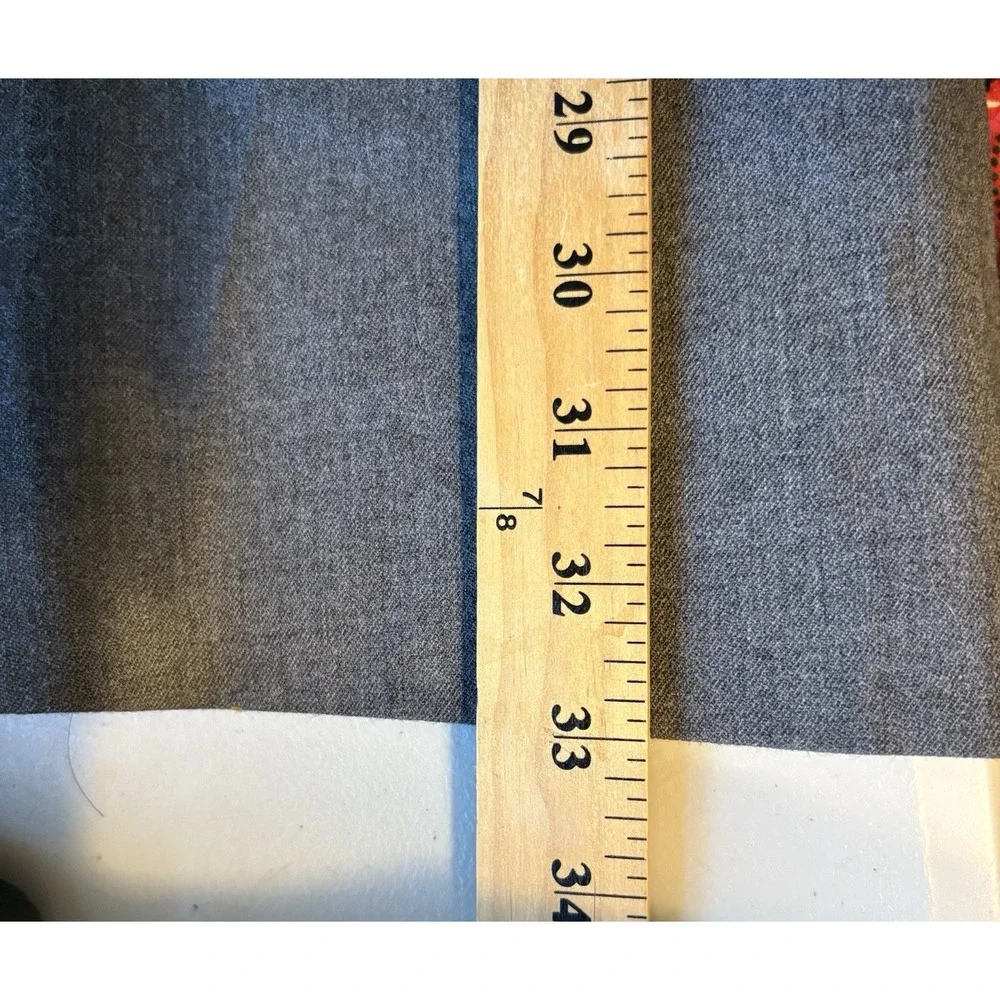 Talbots Skirt‎ Womens 20W Plus Gray Wool Stretch A Line Office Career Work